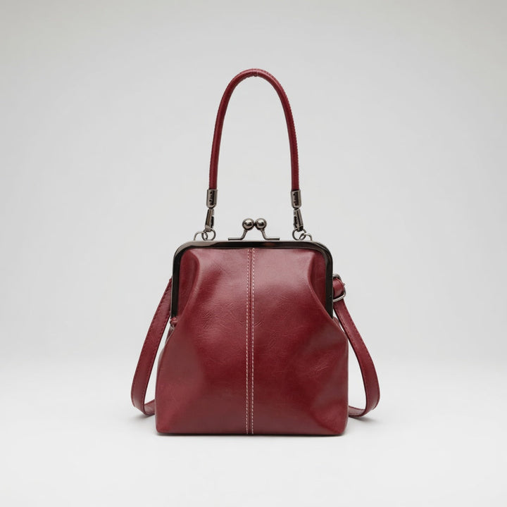 Honorine™ — Sac à main rétro fermoir clip élégance parisienne