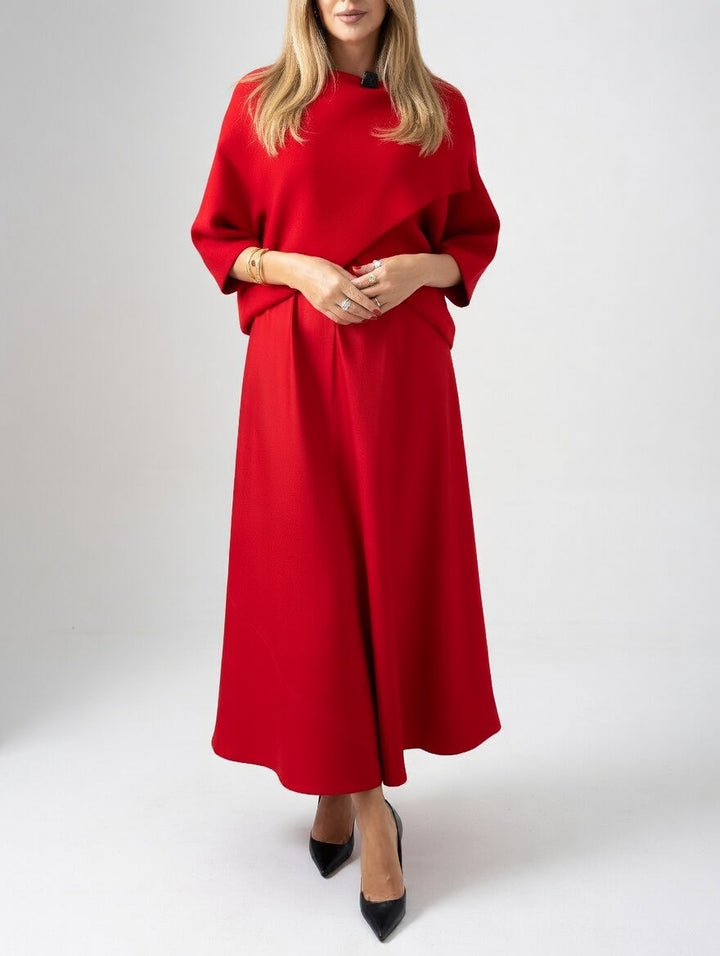 Soléanne™ — Robe longue fluide élégante moderne