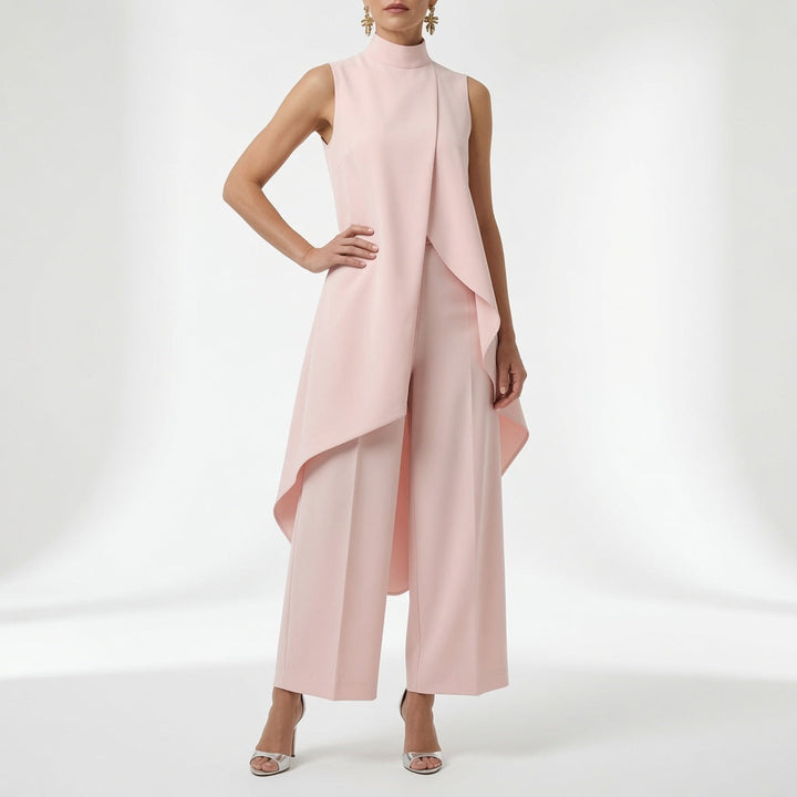 Éléssara™ — Ensemble asymétrique fluide élégance moderne