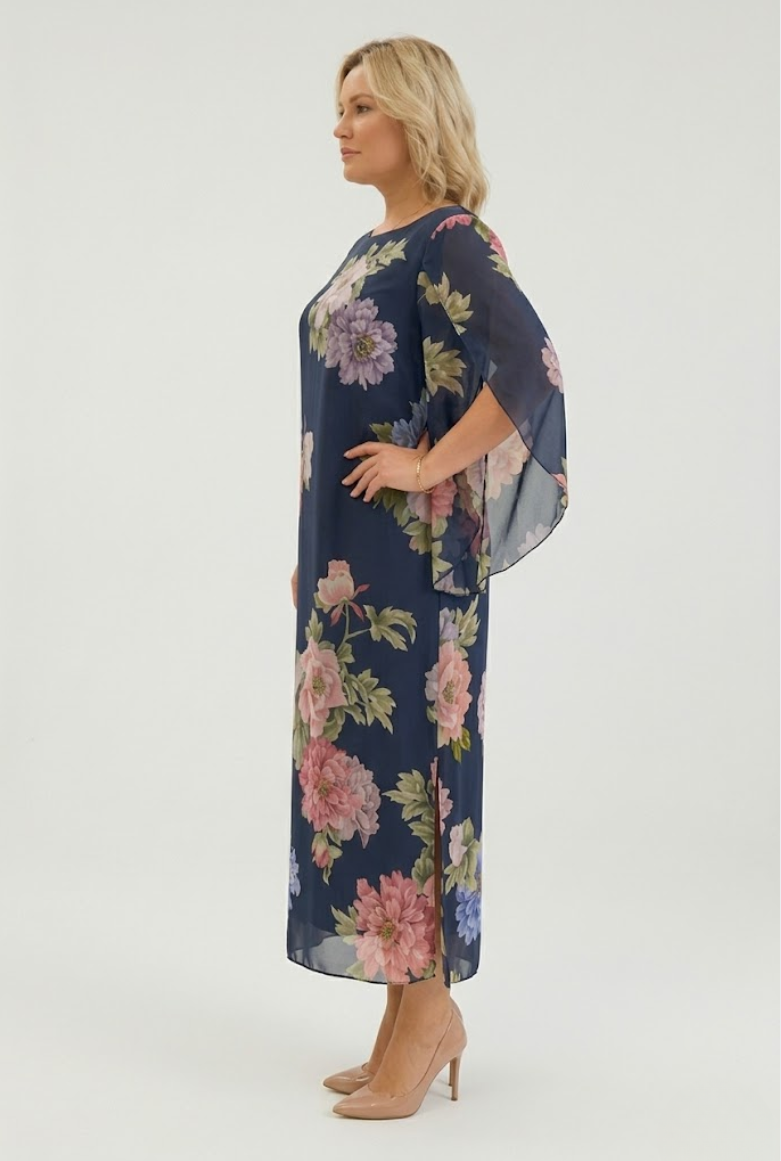 Marianne™ — Robe maxi florale élégante fluide