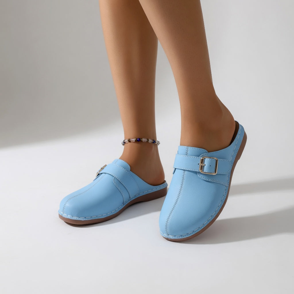 Fleurine™ — Sabot boucle coloré confort naturel quotidien