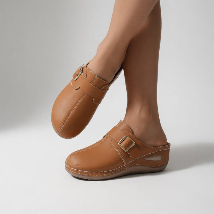Fleurine™ — Sabot boucle coloré confort naturel quotidien