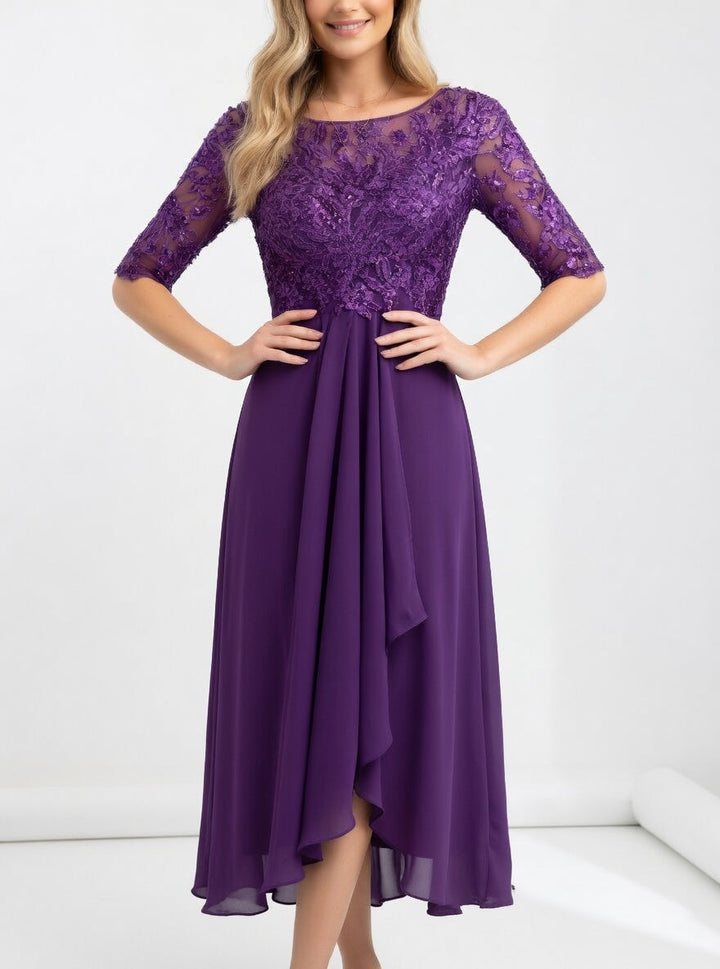 Séraphine™ — Robe midi dentelle élégance intemporelle