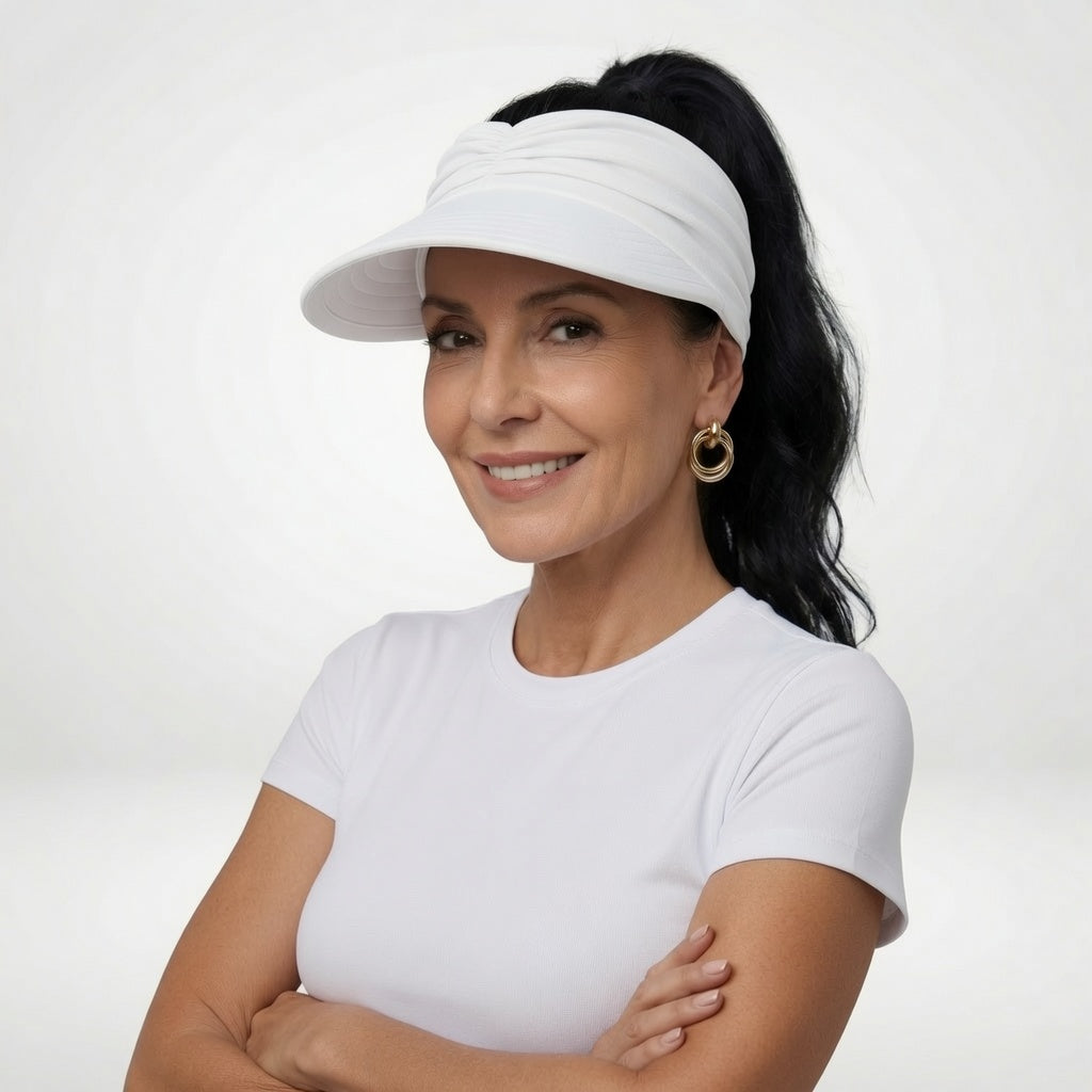 Solarine™ — Visière soleil sport chic protection estivale