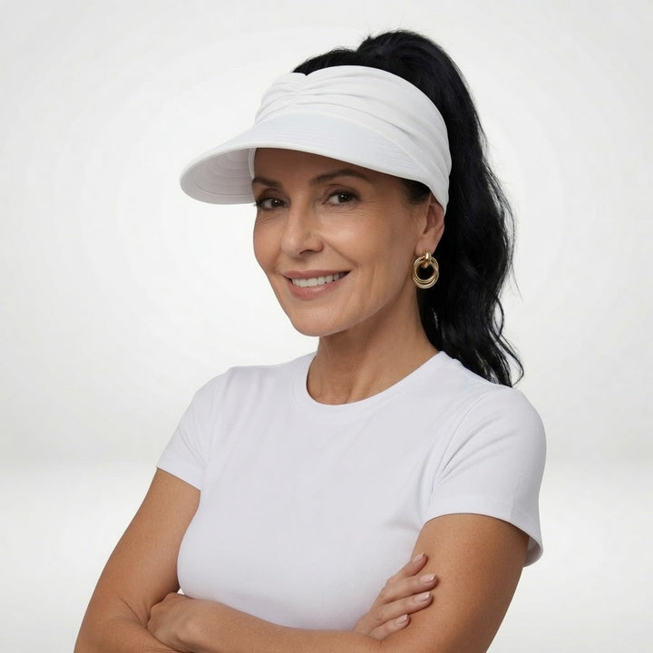 Solarine™ — Visière soleil sport chic protection estivale