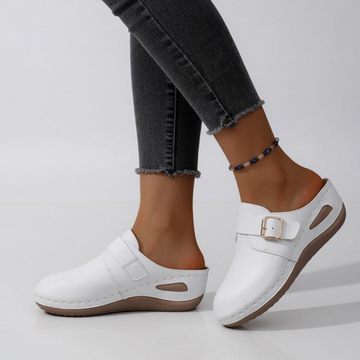 Fleurine™ — Sabot boucle coloré confort naturel quotidien
