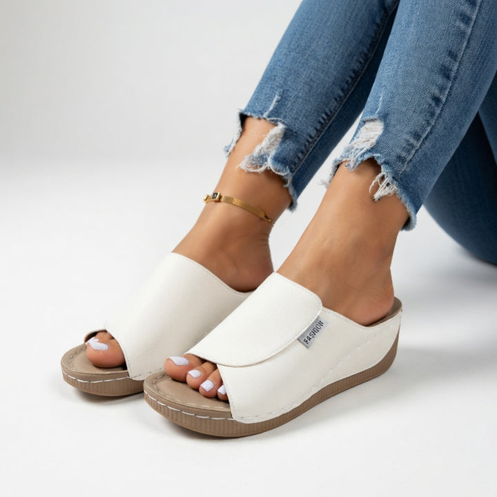 Liorane™ — Sandales compensées élégantes confortables ergonomiques
