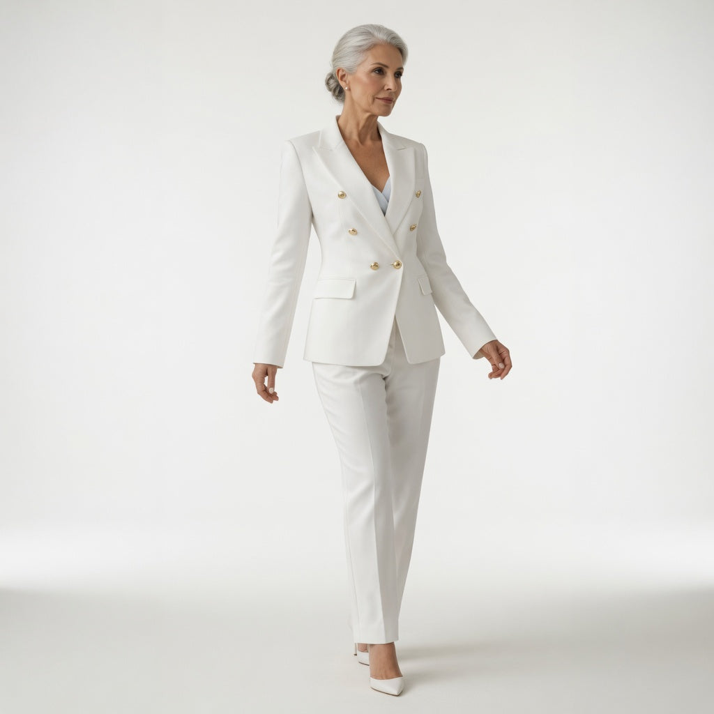 Odette™ — Tailleur pantalon chic fluide