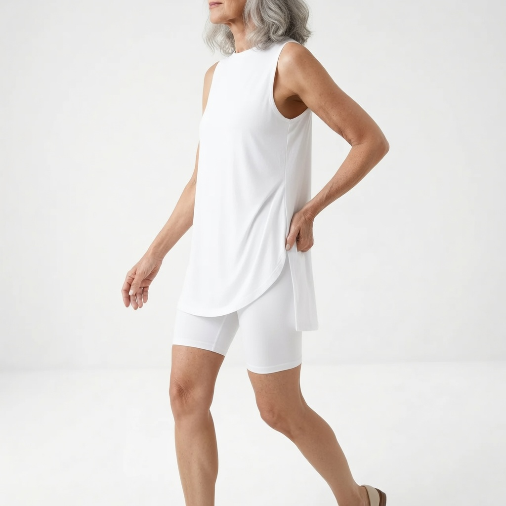 Félicité™ — Ensemble short et top sans manches fluide