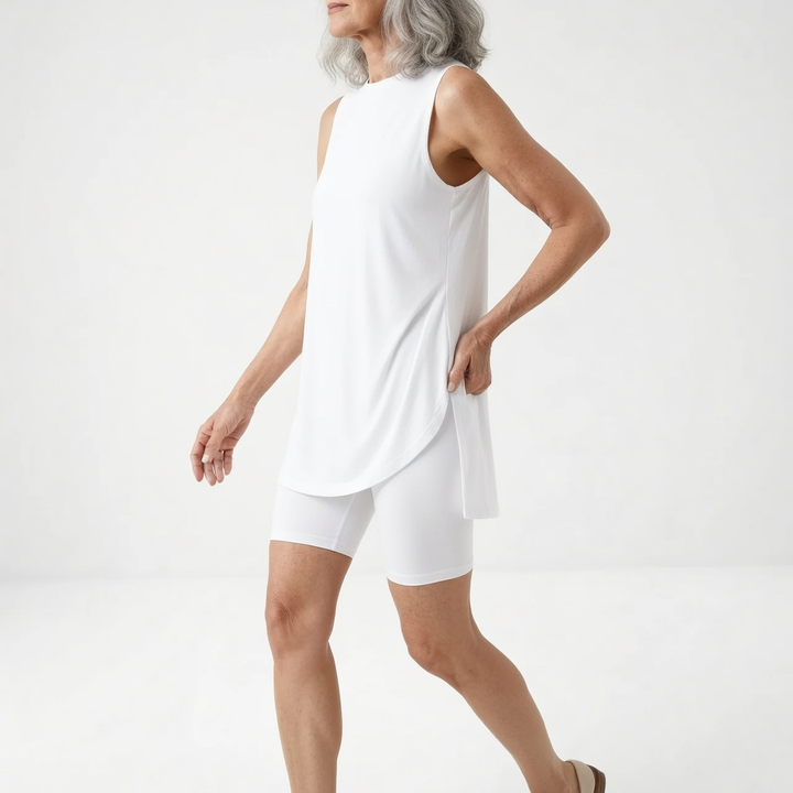 Félicité™ — Ensemble short et top sans manches fluide