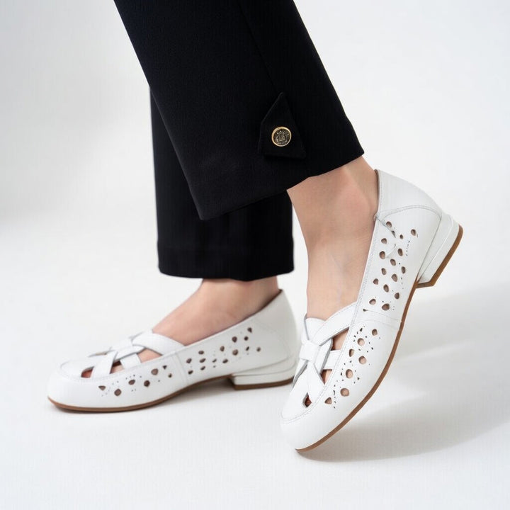Élodiane™ — Ballerines ajourées élégantes confortables ergonomiques