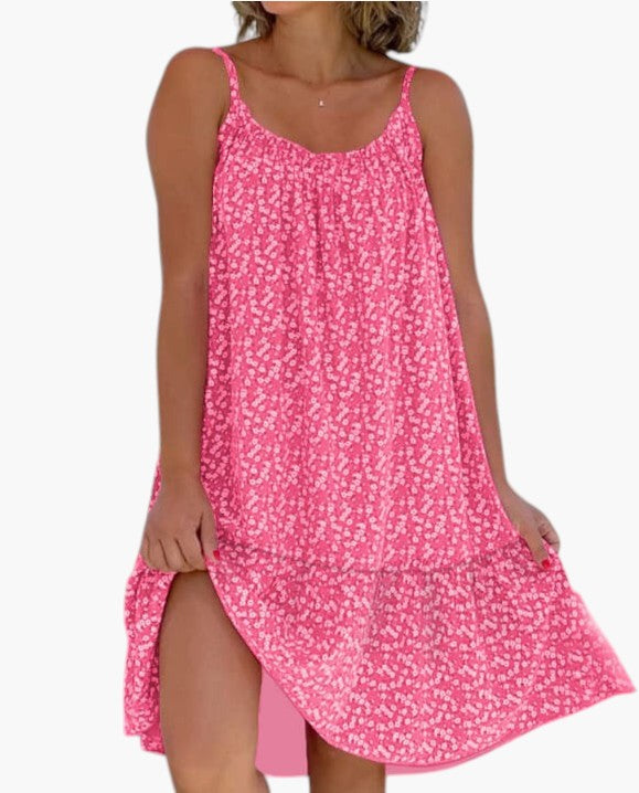Rosalie™ — Robe légère à imprimé délicat pour un été sans effort
