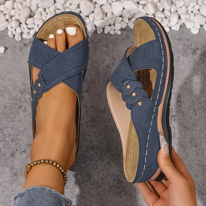 Printessa | Sandales Orthopédiques à Talon Wedge