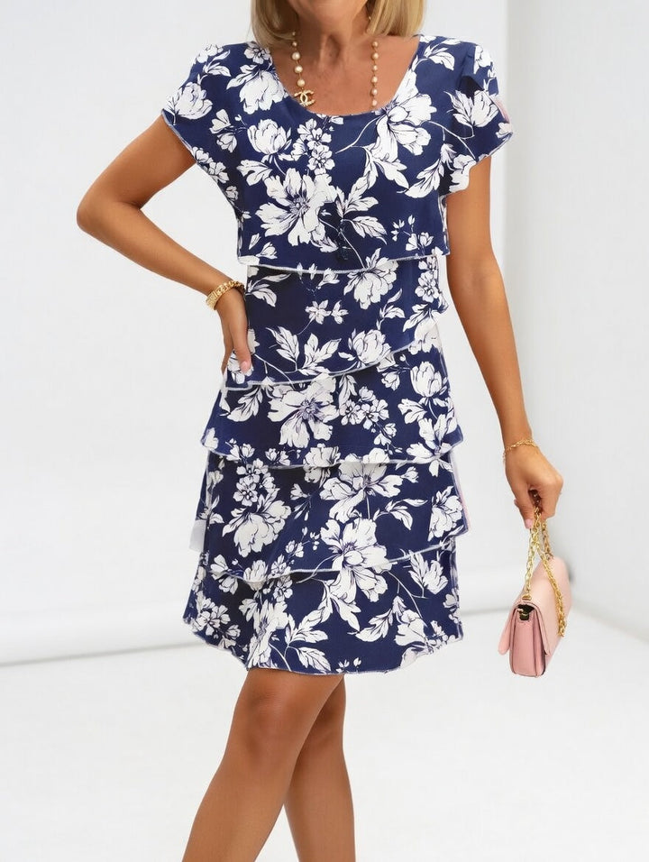 Floréline™ — Robe florale légère élégante estivale