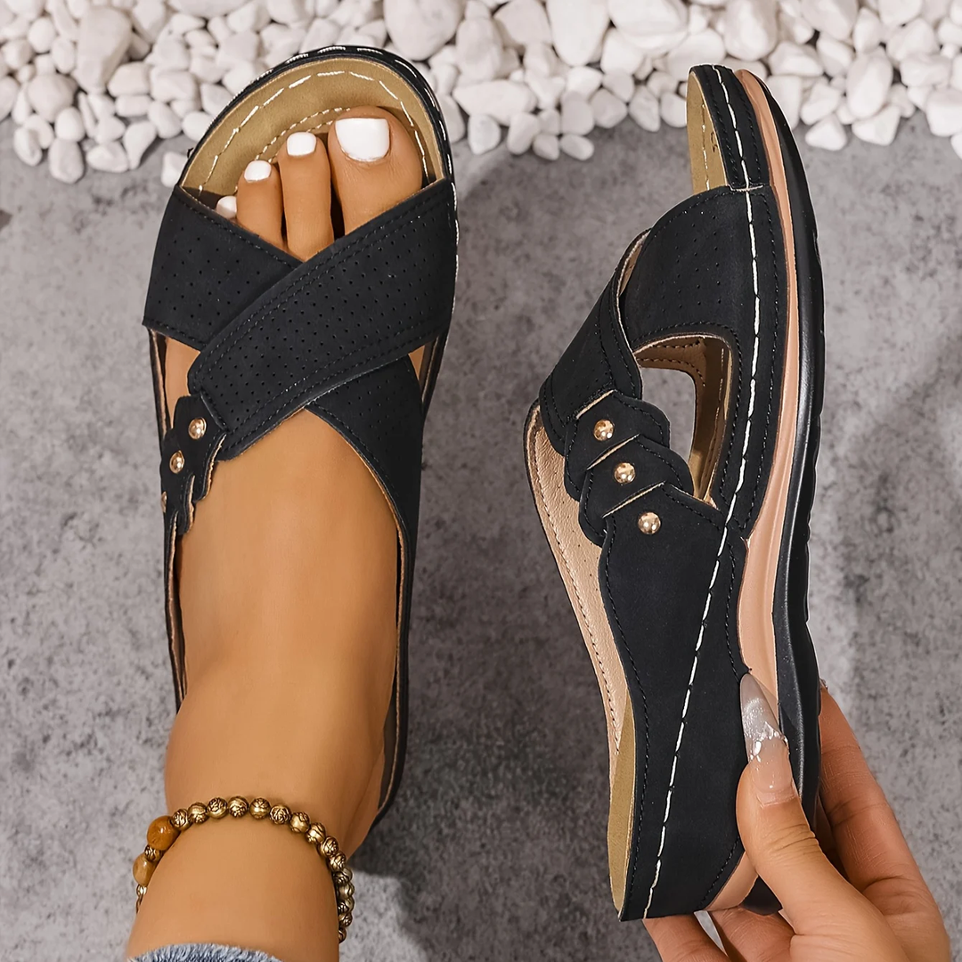 Printessa | Sandales Orthopédiques à Talon Wedge