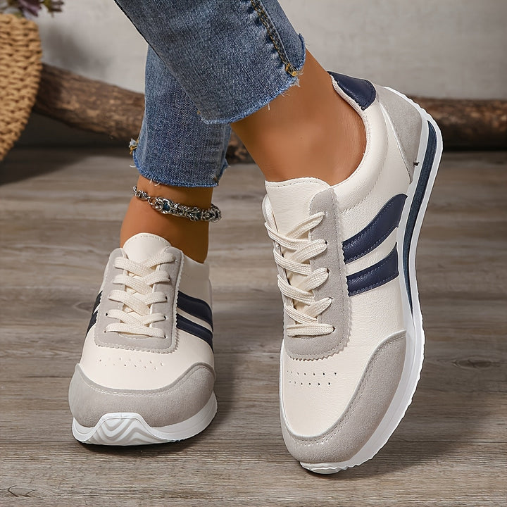 Lucienne™ — Sneakers blanches sportives élégantes confortables