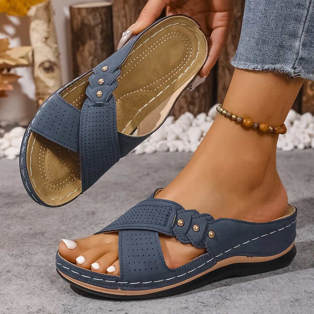Printessa | Sandales Orthopédiques à Talon Wedge