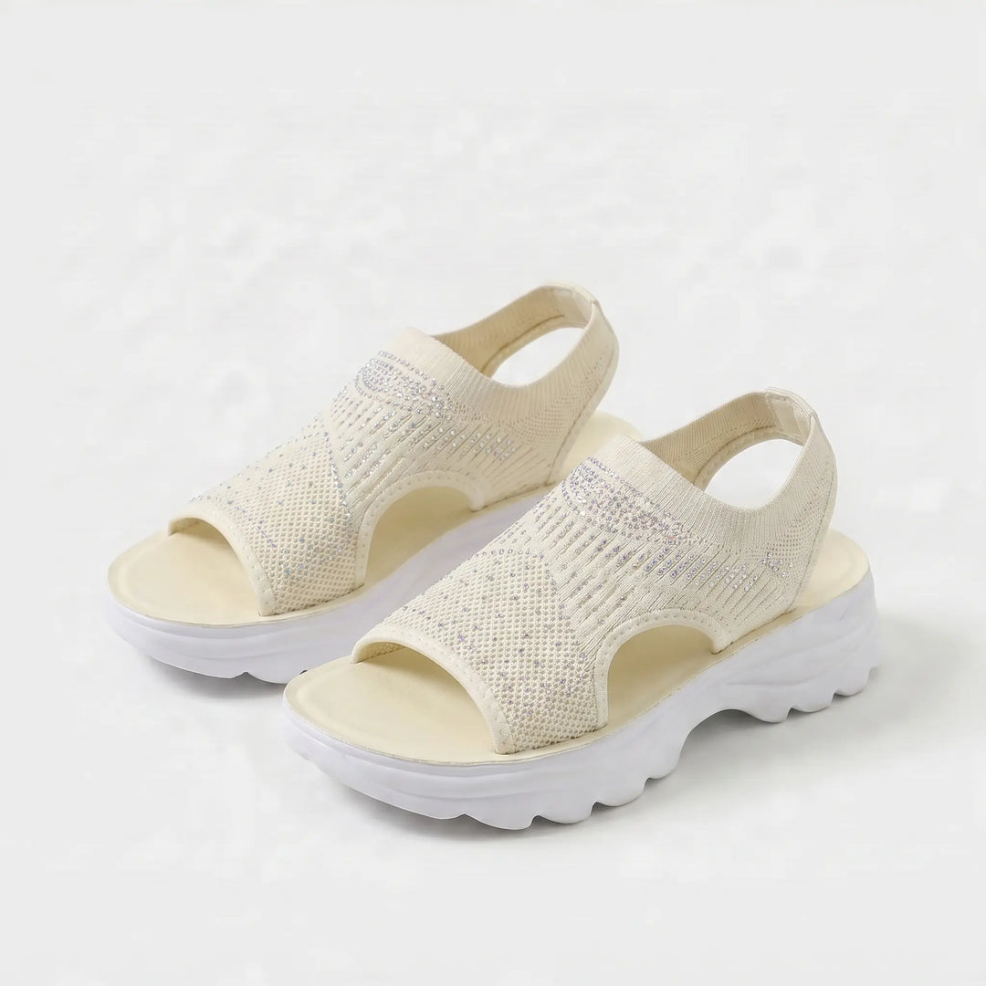 Sportelle™ — Sandale sport maille semelle crantée bride arrière