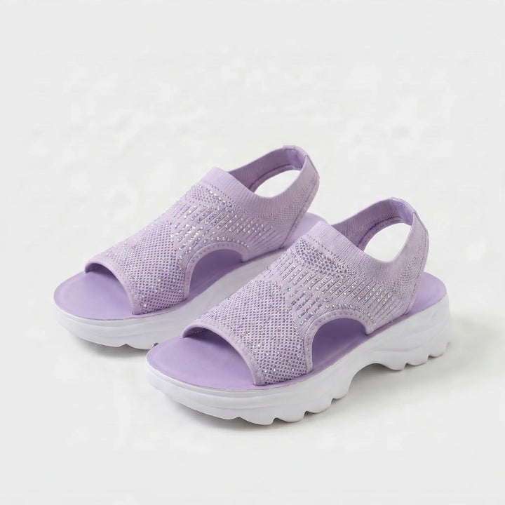 Sportelle™ — Sandale sport maille semelle crantée bride arrière