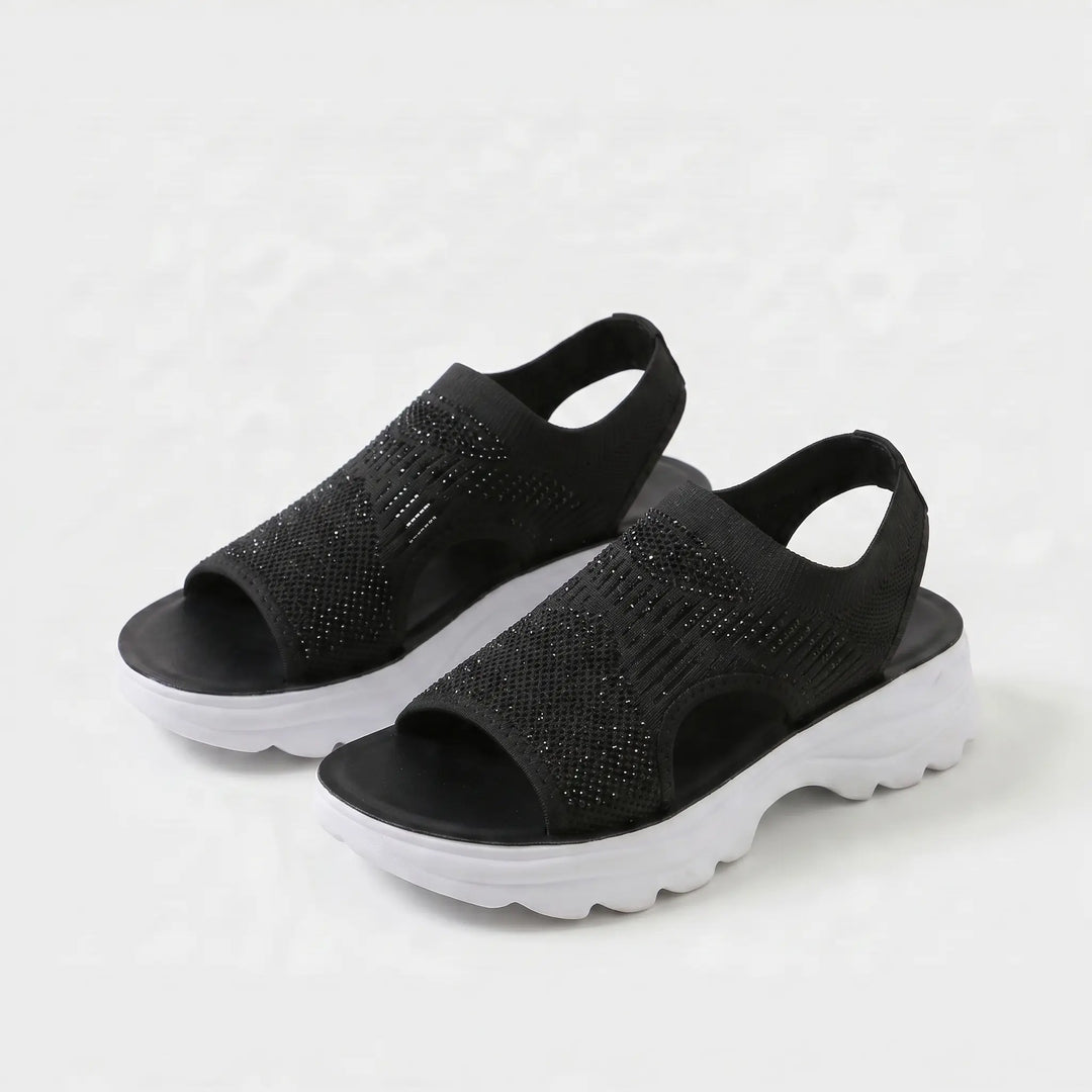Sportelle™ — Sandale sport maille semelle crantée bride arrière