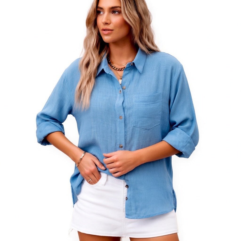 Romane™ — Blouse en coton élégante au style intemporel