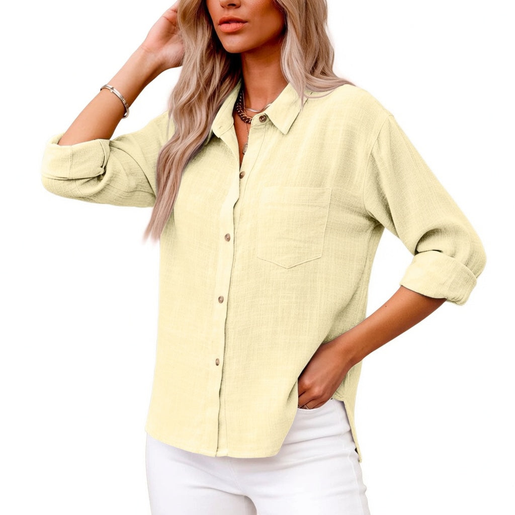 Romane™ — Blouse en coton élégante au style intemporel