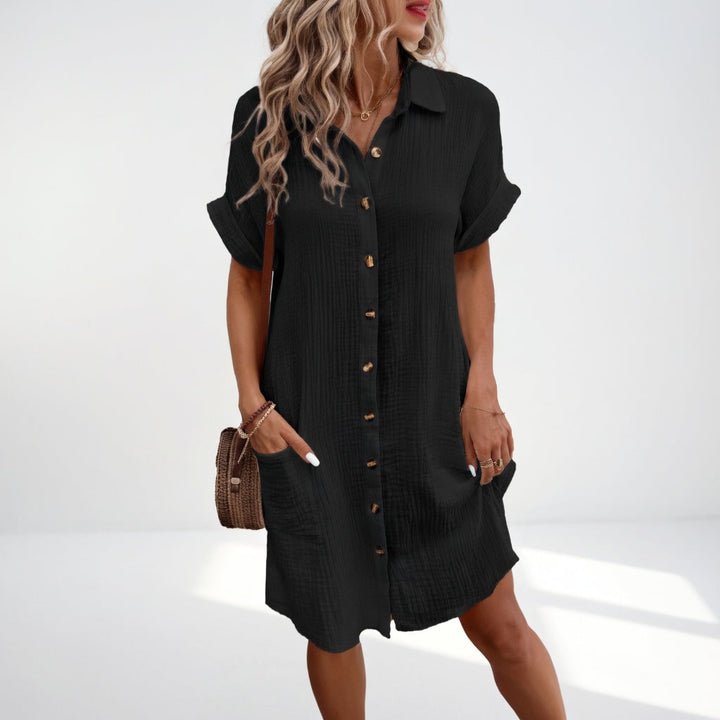 Béatrice™ — Robe chemise élégante et facile à porter