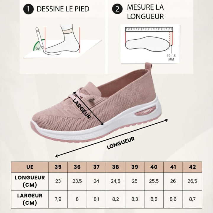 Marianne™ — Chaussures confortables respirantes pour le quotidien