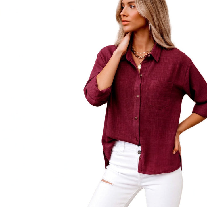 Romane™ — Blouse en coton élégante au style intemporel