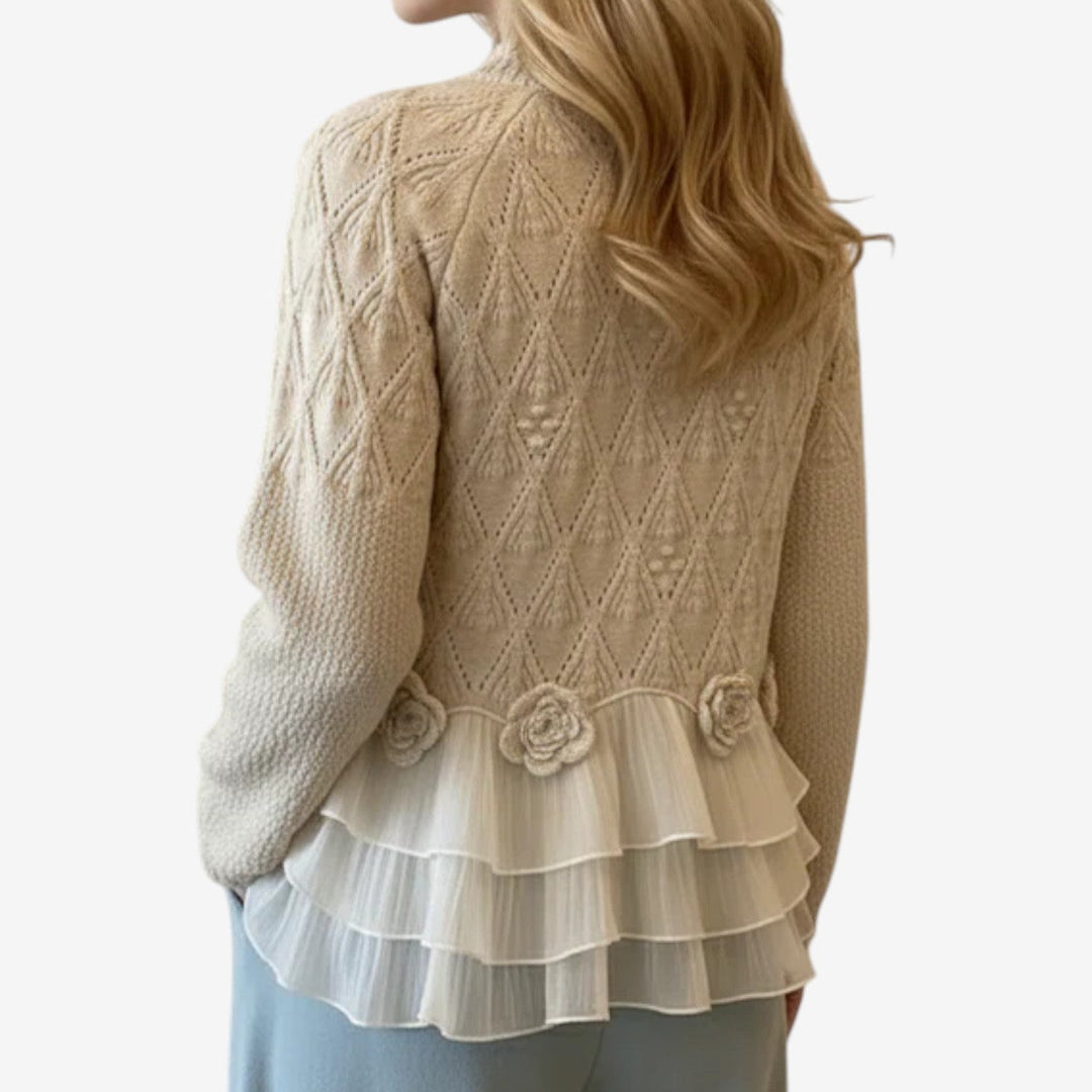 Élodie™ — Pull texturé élégance intemporelle