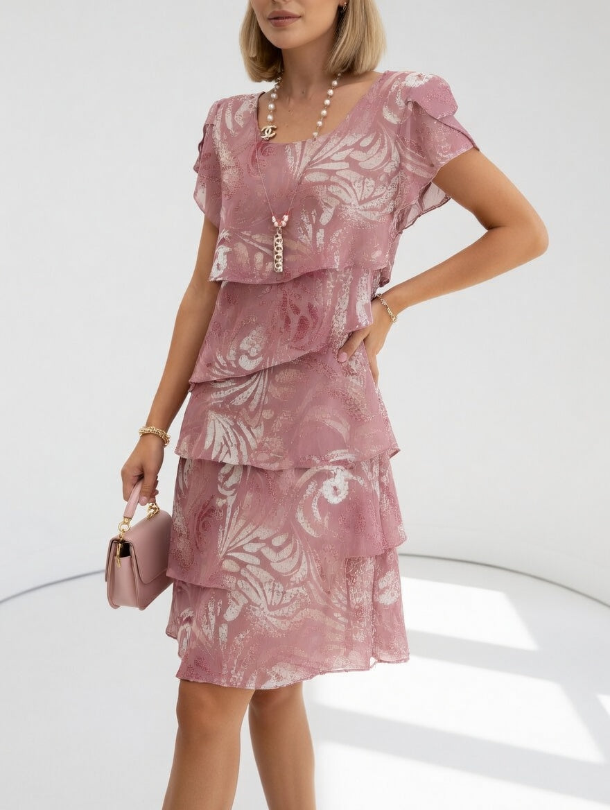 Floréline™ — Robe florale légère élégante estivale