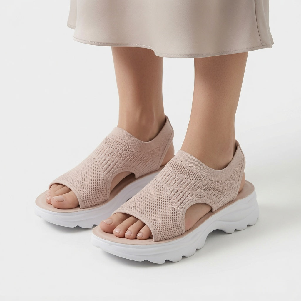 Sportelle™ — Sandale sport maille semelle crantée bride arrière
