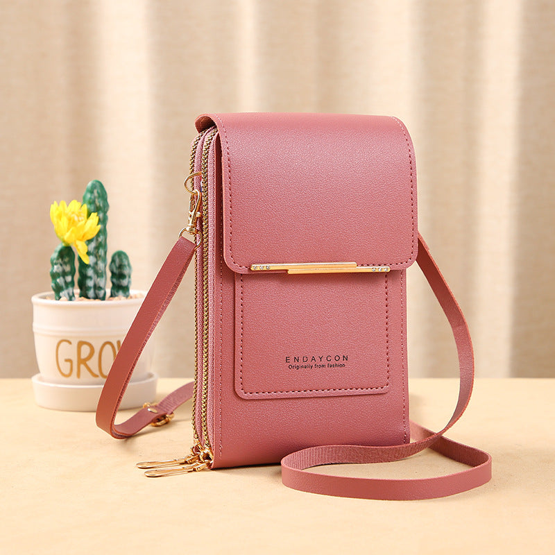 Aurélie™ — Sac bandoulière sécurisé tactile élégant