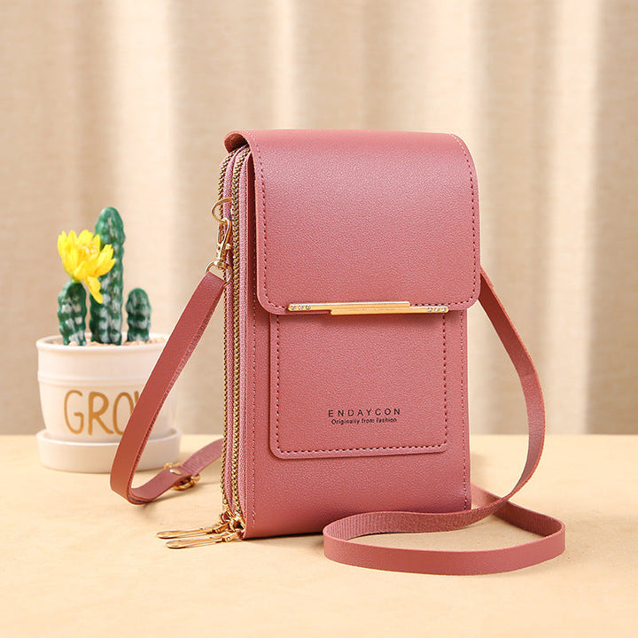 Aurélie™ — Sac bandoulière sécurisé tactile élégant
