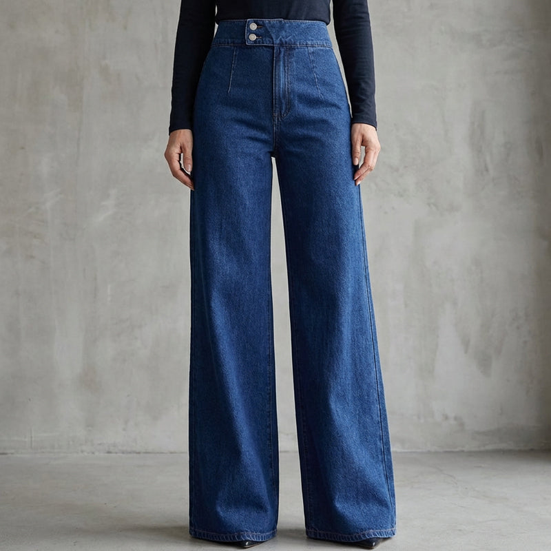 Adèle™ — Jean taille haute qui affine délicatement la silhouette