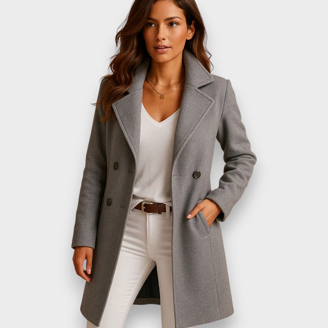 Nora Élise™ — Manteau élégant à la coupe féminine